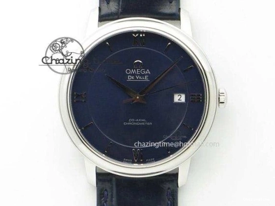 0501 Planet Ocean Master Chronometer 600M 45.5mm SS SCF 1:1 Best Edition Blue Bezel Blue Dial on SS Bracelet A9900 Super Clone Lightweight 7676